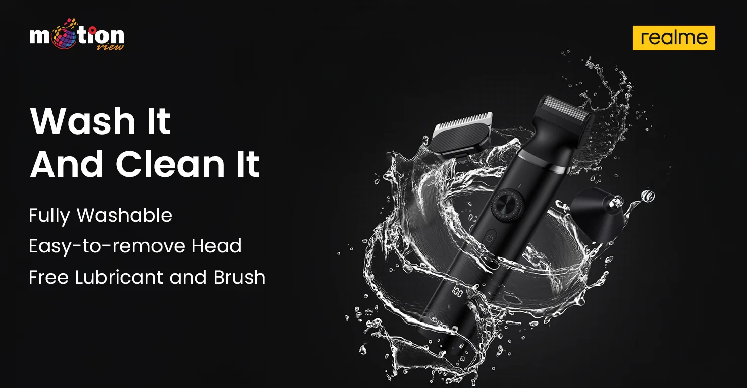 Realme Dizo Trimmer Kit was to clean 