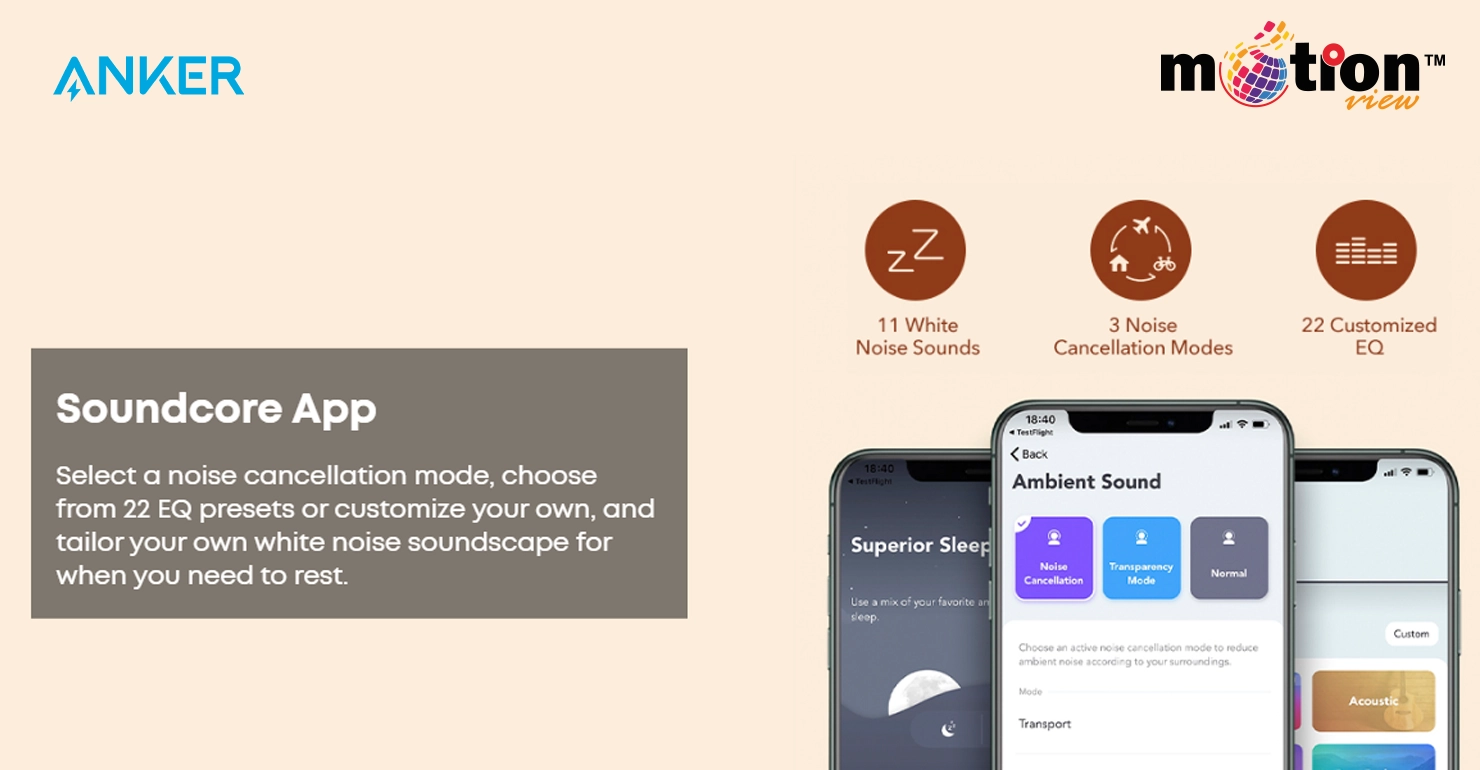 Anker Soundcore Life Q30 Headphones apps support