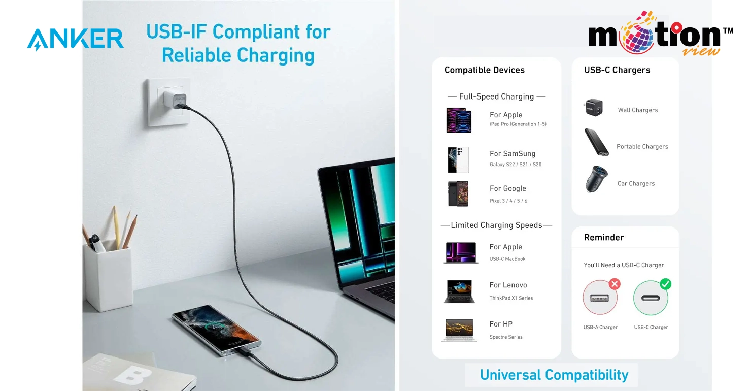 Anker 322 USB-C to USB-C Cable