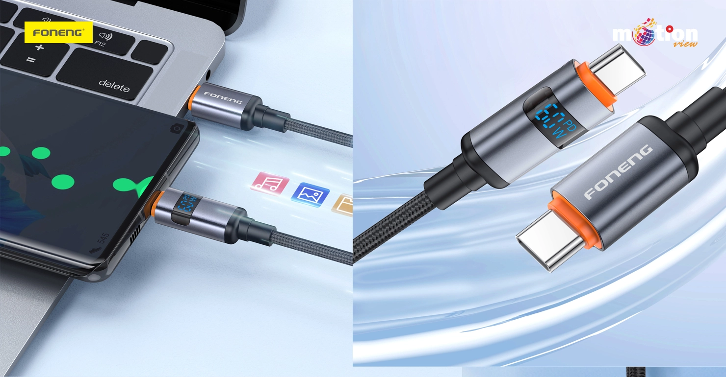  Braided 60W Type‑C to Type‑C Cable