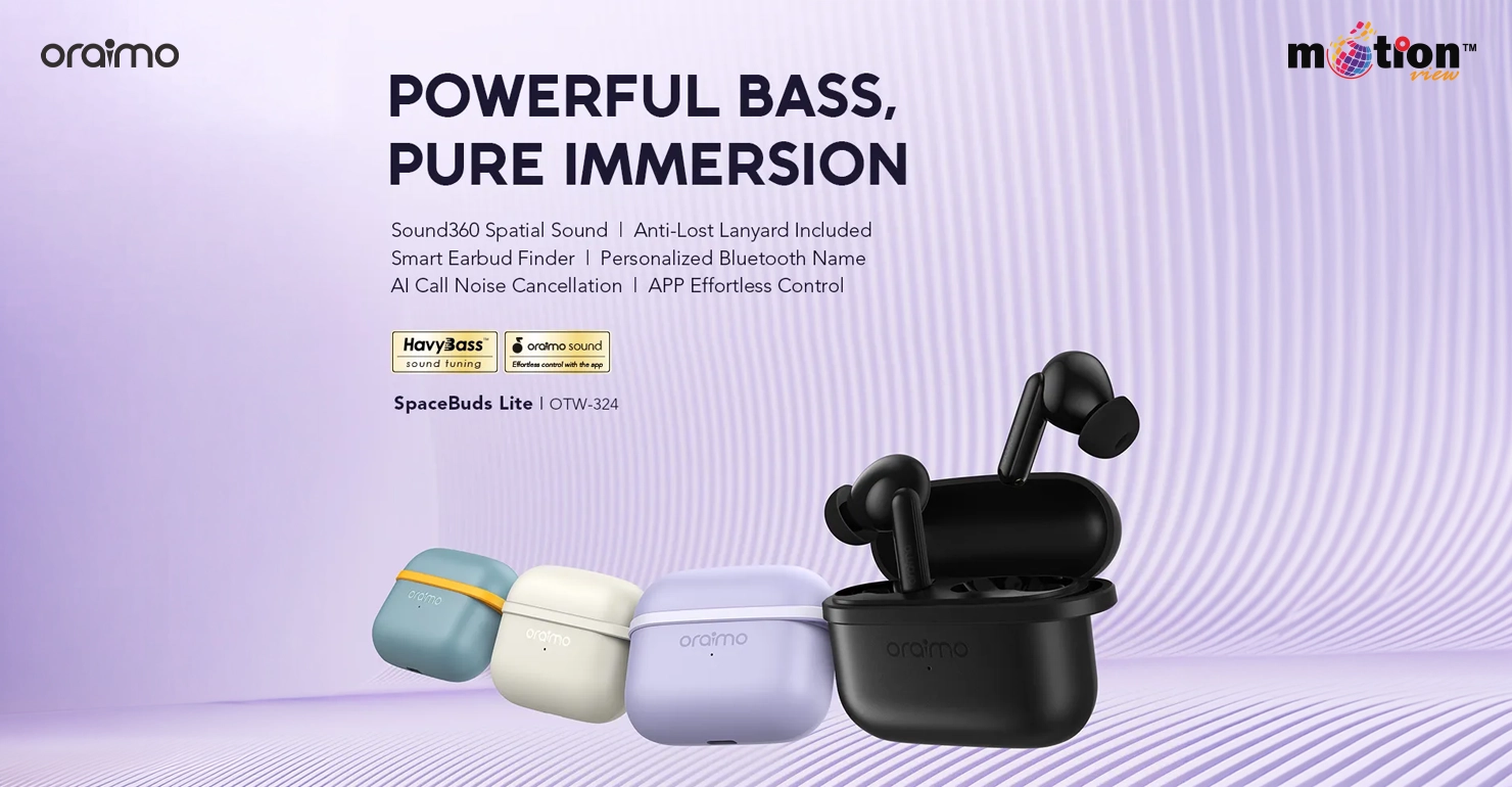 Oraimo SpaceBuds Lite TWS Earbuds (OTW-324 )