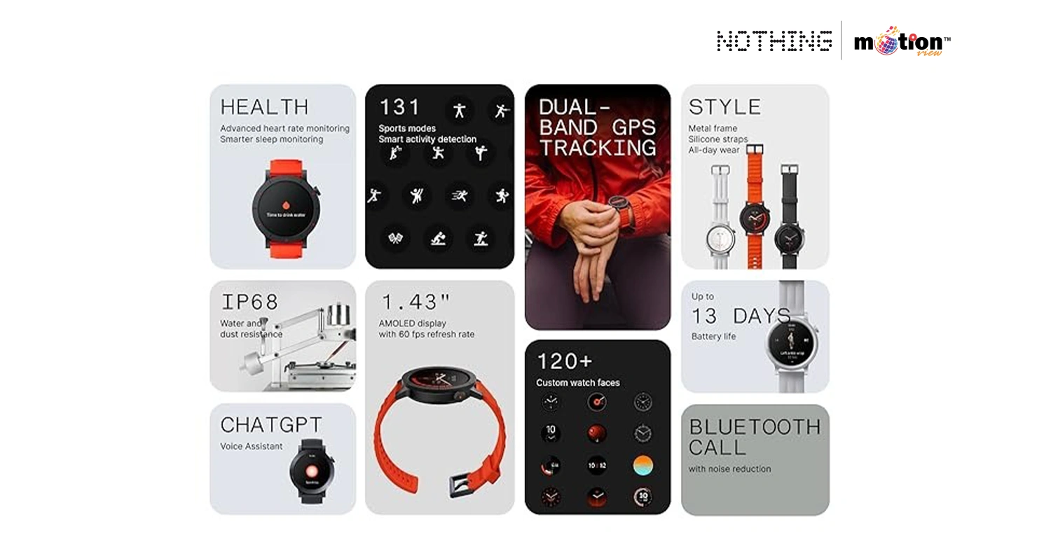 Nothing CMF Watch 3pro  Smart Watch