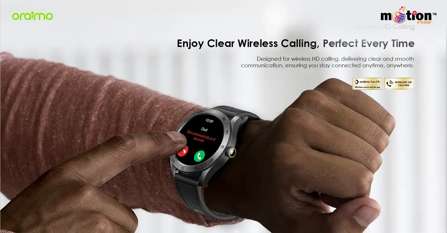 Watch Nova RN lifestyle image of person wearing the watch during daily activities