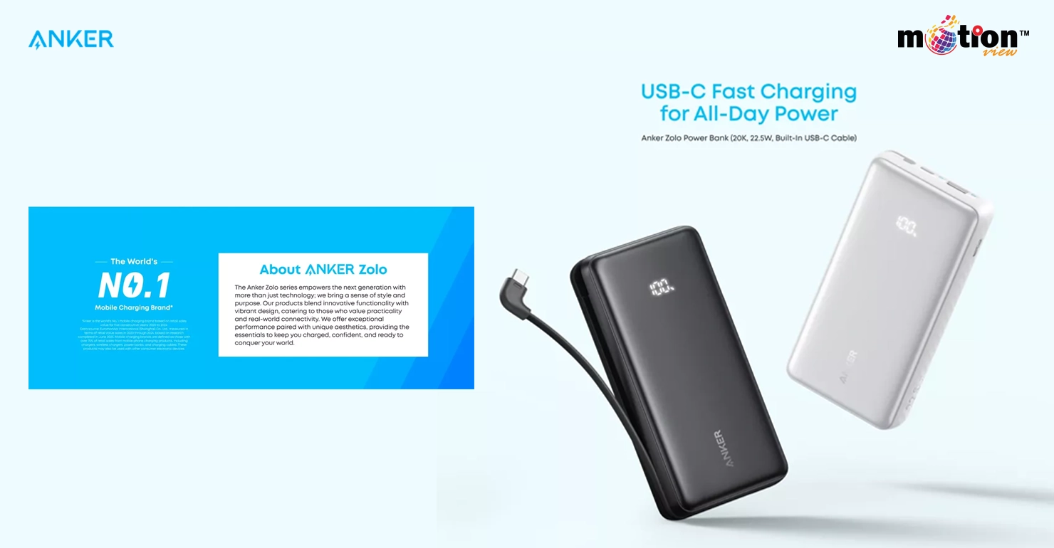Anker Zolo 22.5w 20000mAh Power Bank