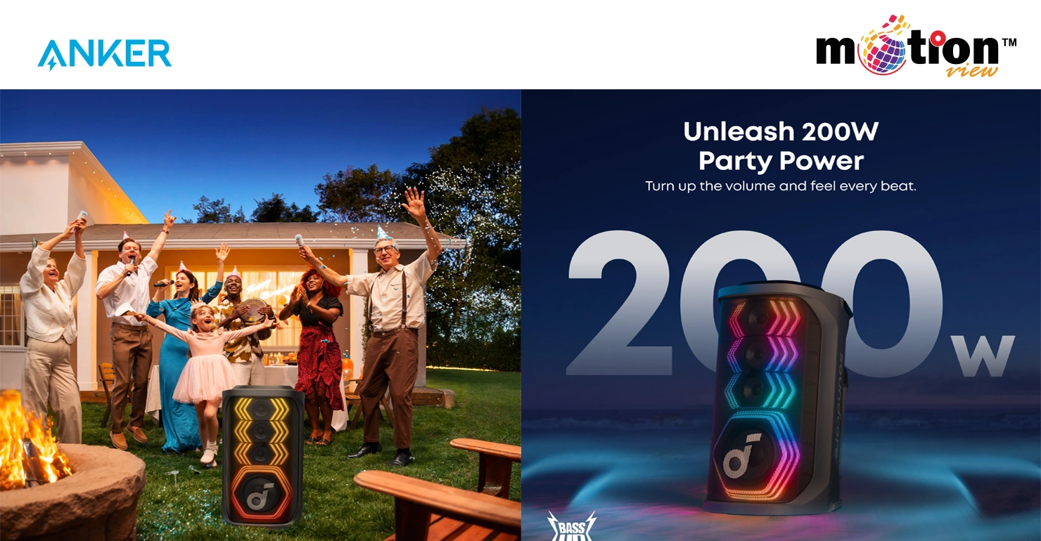 Anker Soundcore Rave 3S AI Karaoke Party Speaker