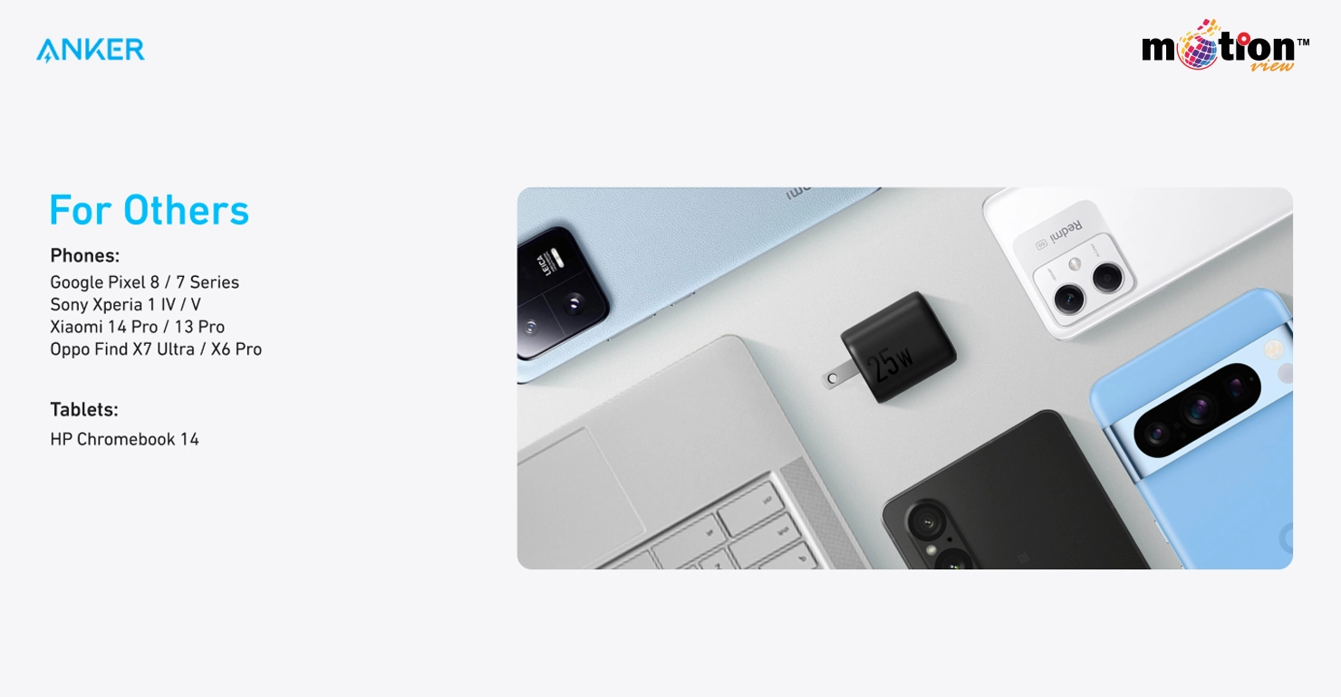 Anker Charger (25W, Compact) for others