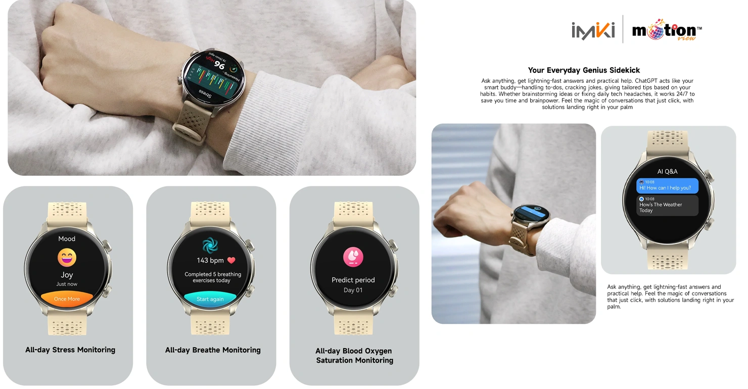IMIKI Holo 2 Pro Smart Watch your couse