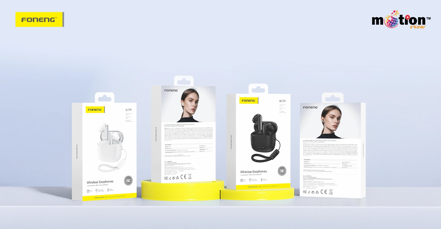Foneng BL179 Bluetooth Earphone With ENC