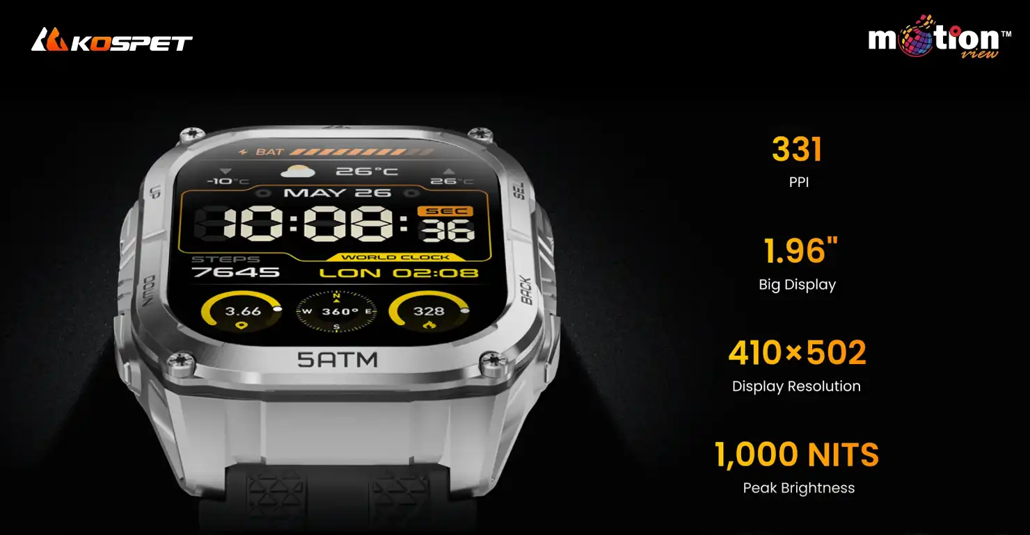 KOSPET TANK M4C Smartwatch