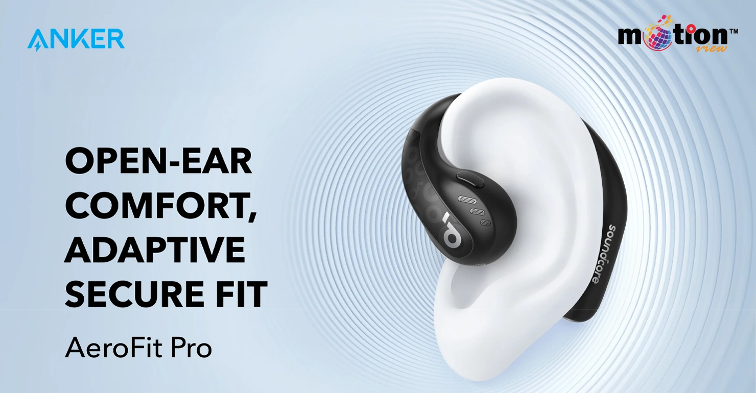 Anker soundcore AeroFit Pro Secure Open-Ear Sport Earbuds