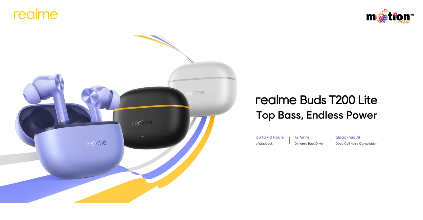 realme Buds T200 Lite TWS Earbuds