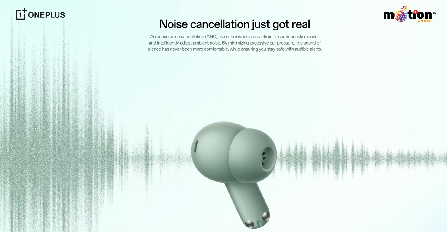 Nord Buds 4 52dB ANC TWS Earbuds
