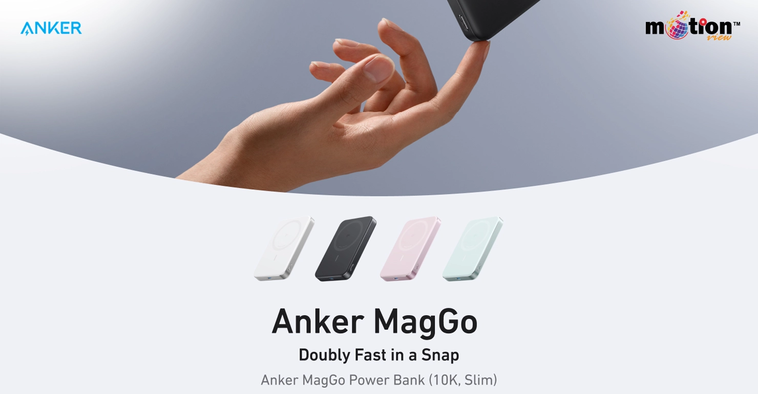 Alt Text: Anker MagGo 10K Slim Magnetic Power Bank thermal control feature showing iOS smart charging paused at 80 percent to protect battery health.
