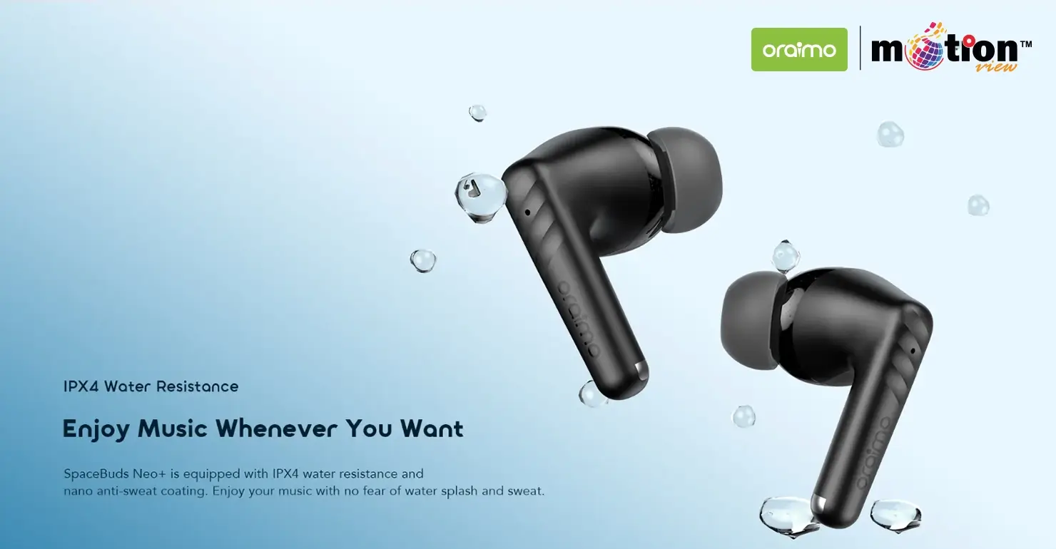  IPX4 (splash & sweat-resistant)