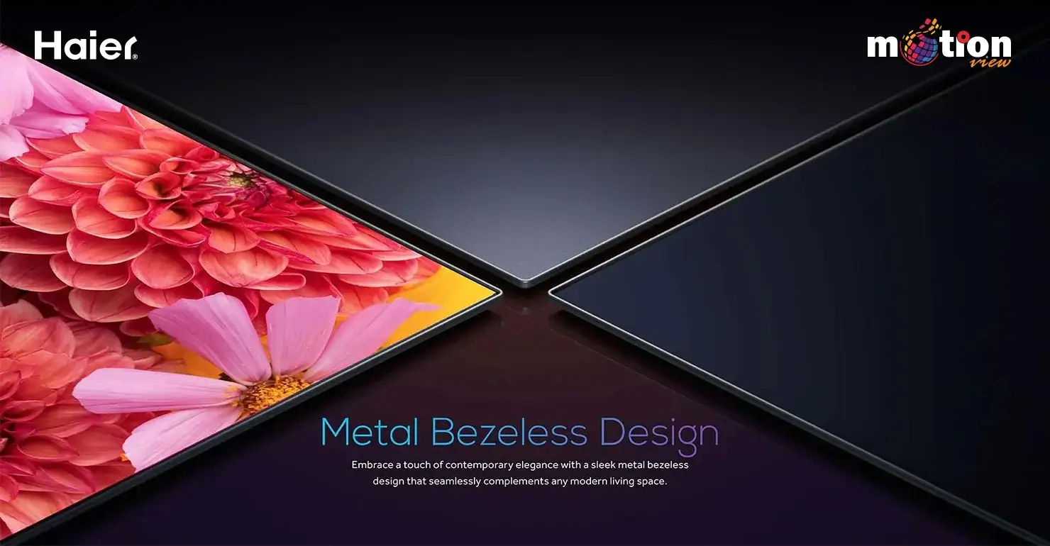 Metal bezeless design