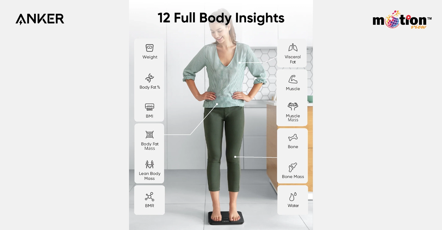 Eufy A1 Smart Scale full body insights