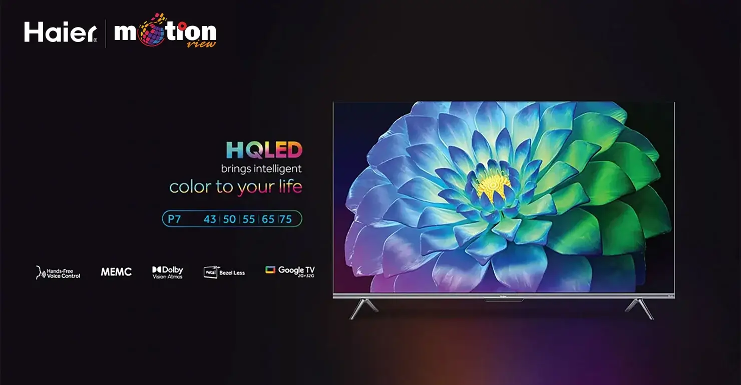 Haier H43P7UX 43 Inch HQLED-4K Google TV