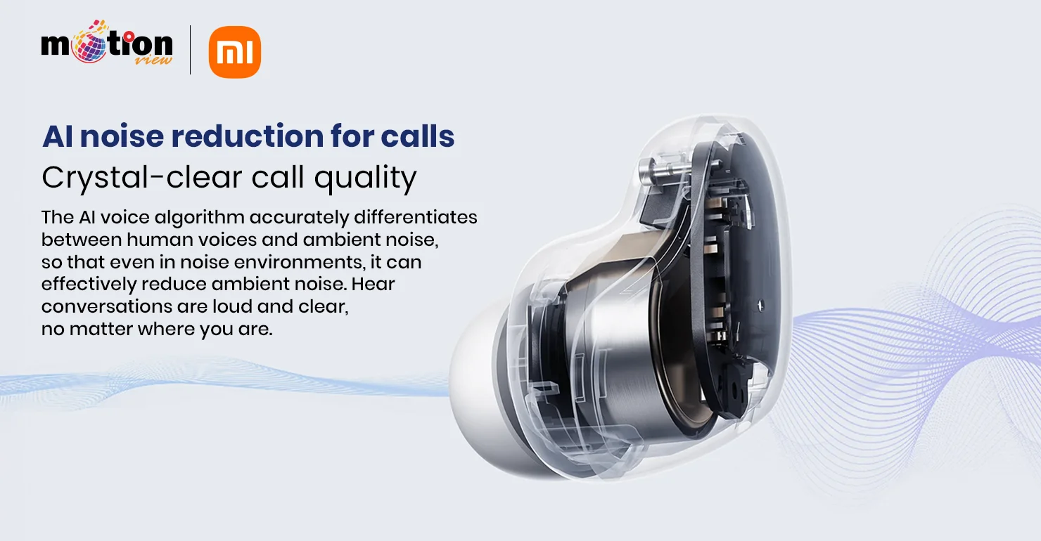AI noise reduction for call