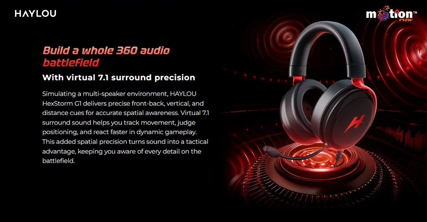 Build a whole 360 audio battlefield
