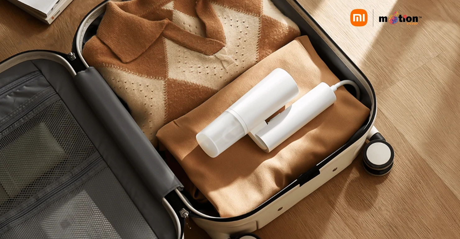 Lightweight for easy steaming Foldable for easy storage