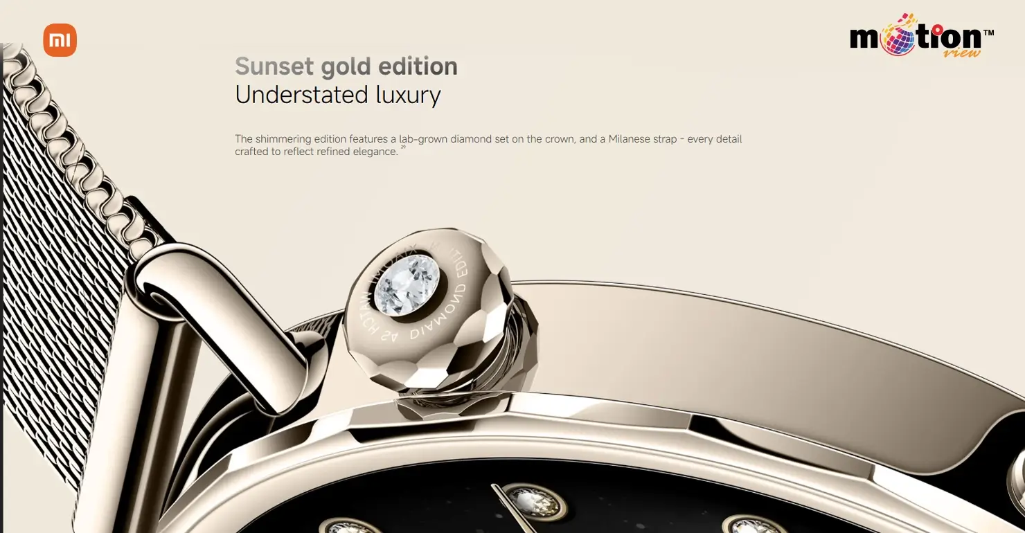 Xiaomi Watch S4 41mm Smart Watch with premium white leather strap for intellectual elegance and style.