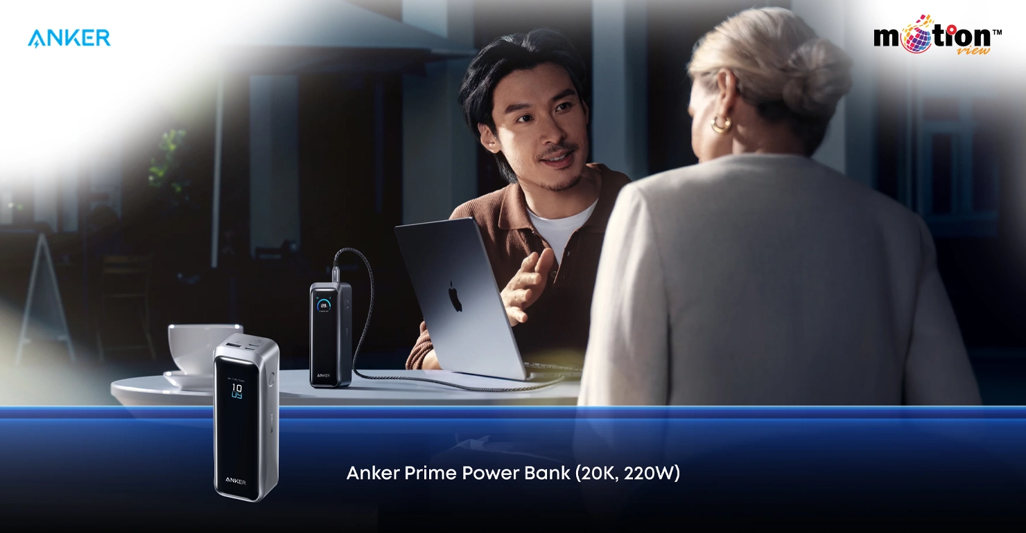 Anker Prime Power Bank 20K 220W portable laptop power bank for work on the go