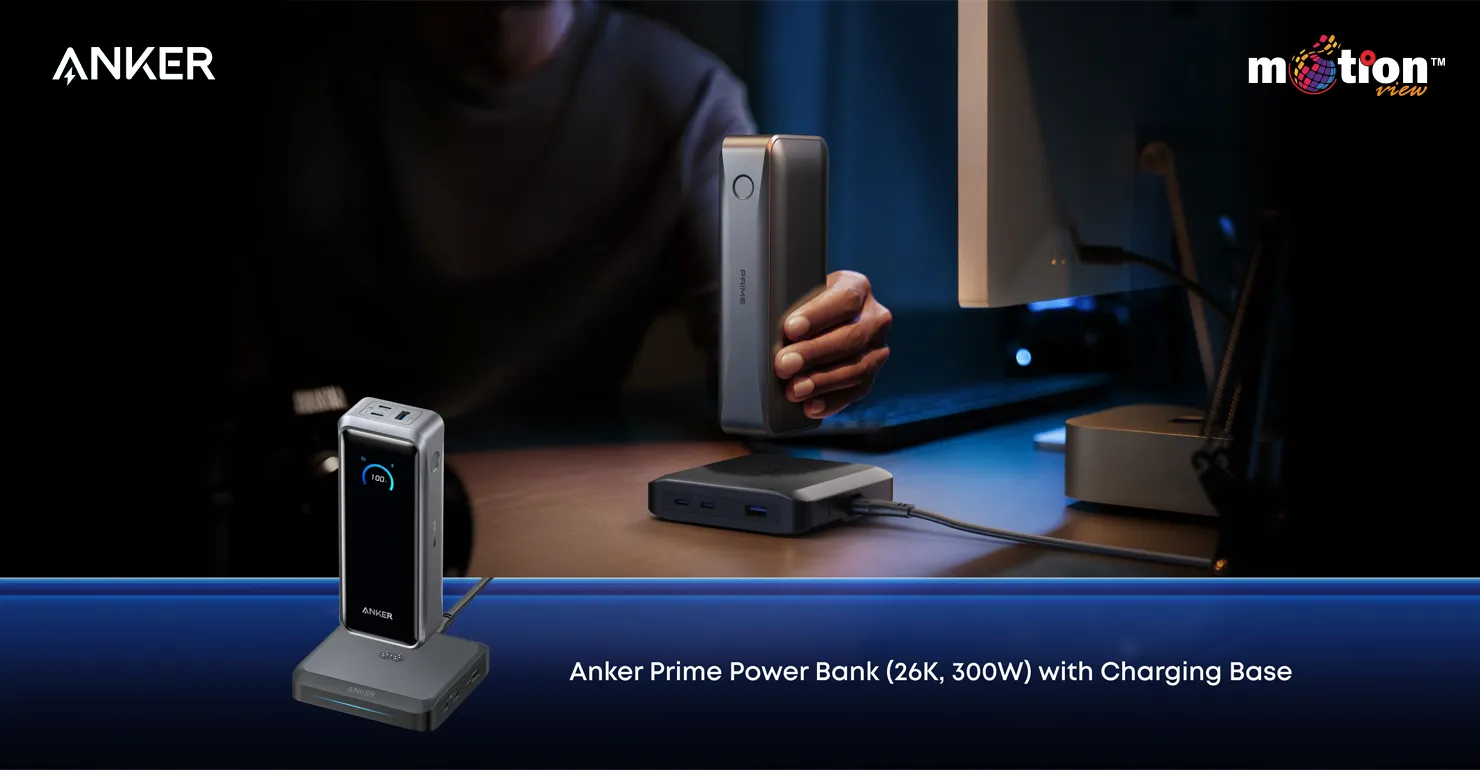 Anker Prime 26K 300W Power Bank with Charging Base