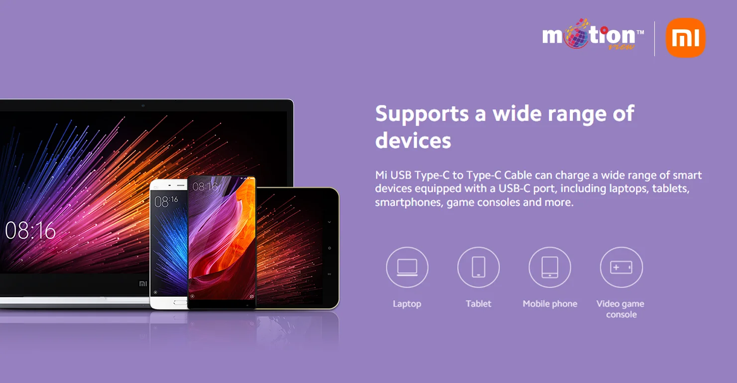 Compatible with USB-C devices