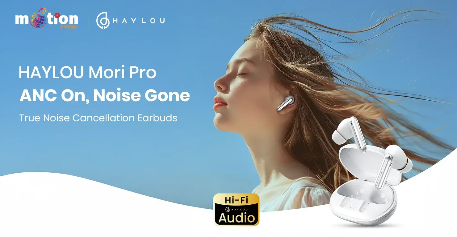 Haylou Mori Pro 43dB ANC With Ultra-low latency Earbuds