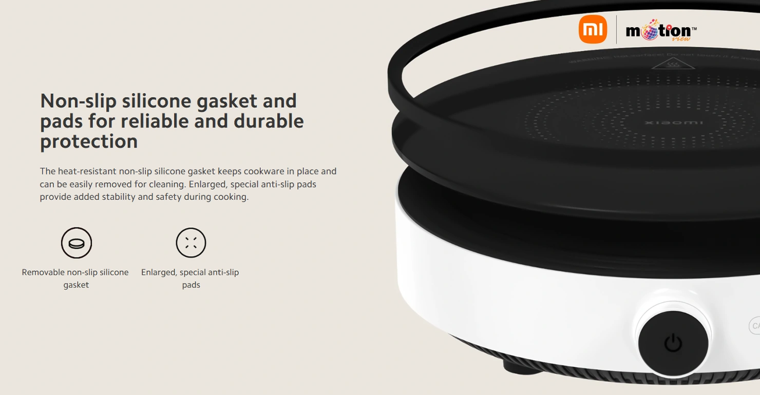 Non-slip silicone gasket and pads for reliable and durable protection