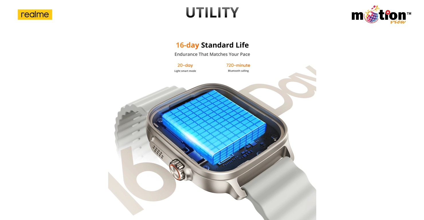 realme Watch S5 customizable watch faces showing various digital and analog design options.