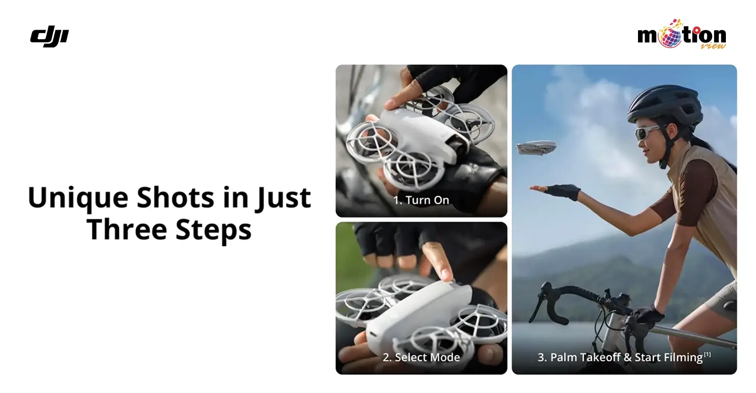 DJI Neo unique short in 3 steps