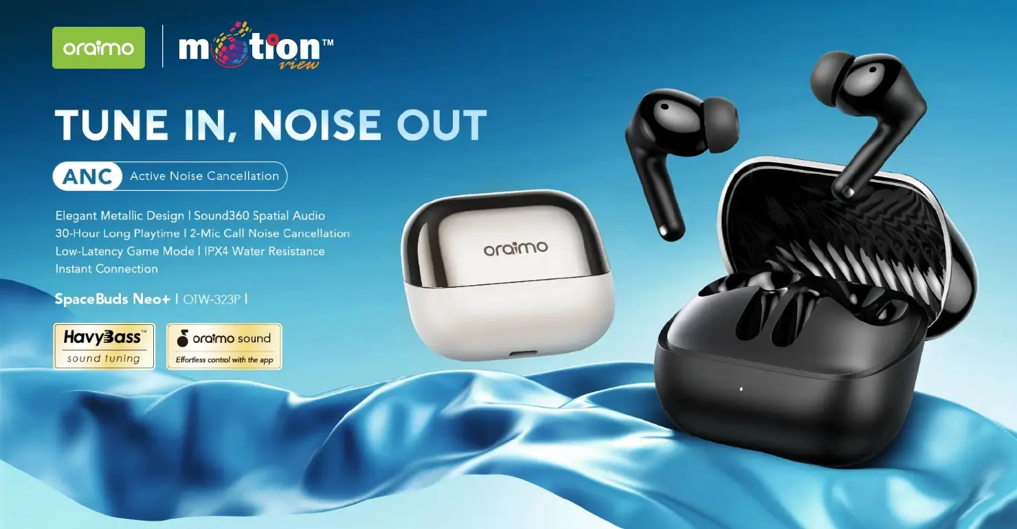 oraimo OTW-323P SpaceBuds Neo+ ANC TWS