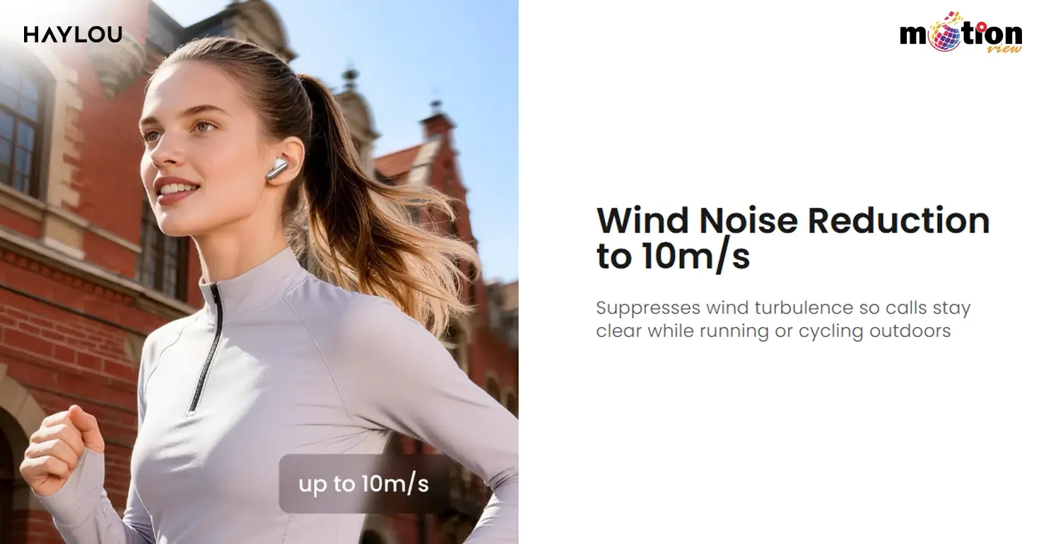 A woman running outdoors, illustrating 