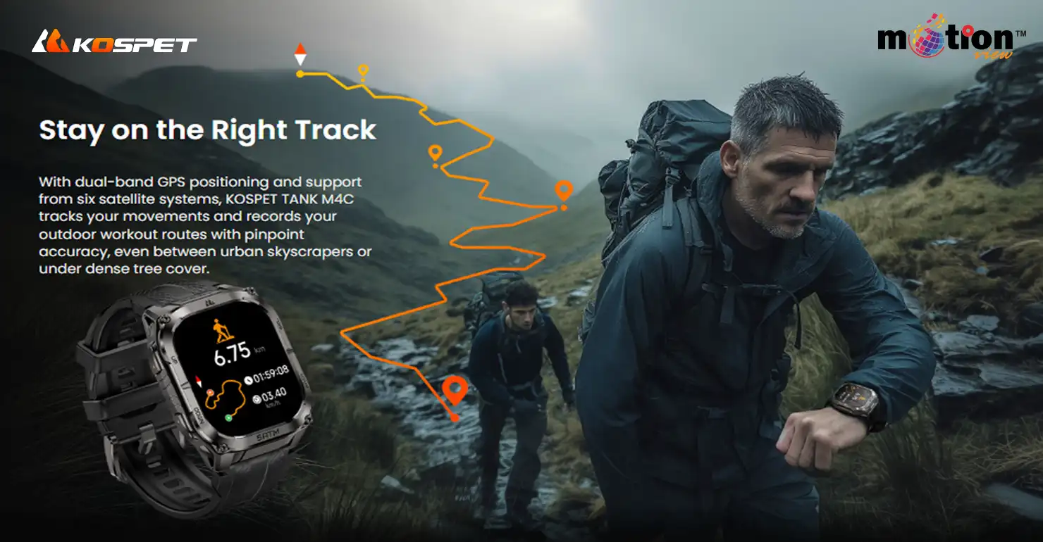 KOSPET TANK M4C Smartwatch with GPS