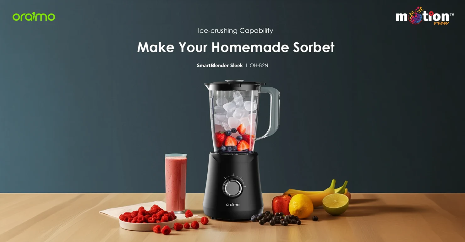 Oraimo SmartBlender Sleek 1.5L 2 Speeds Blender
