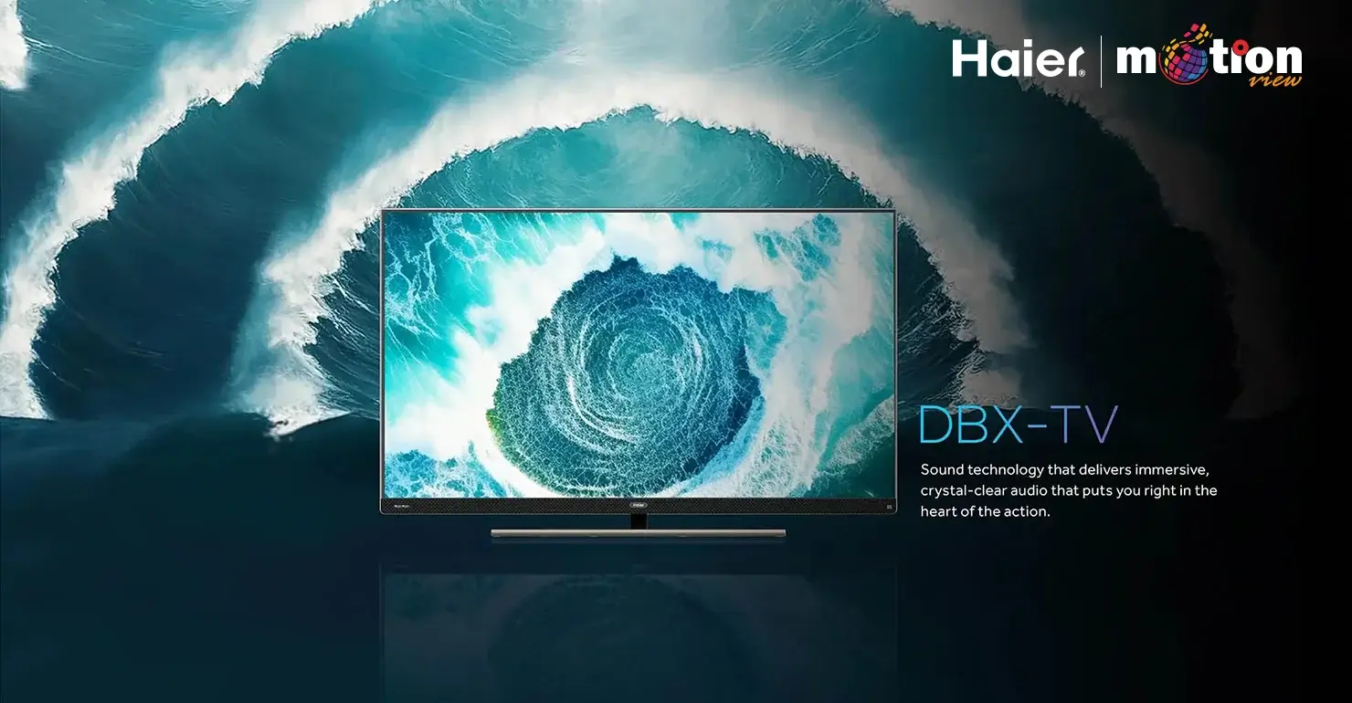 Haier H65S900UX 65 Inch QLED-4K Google TV with DBX-tv