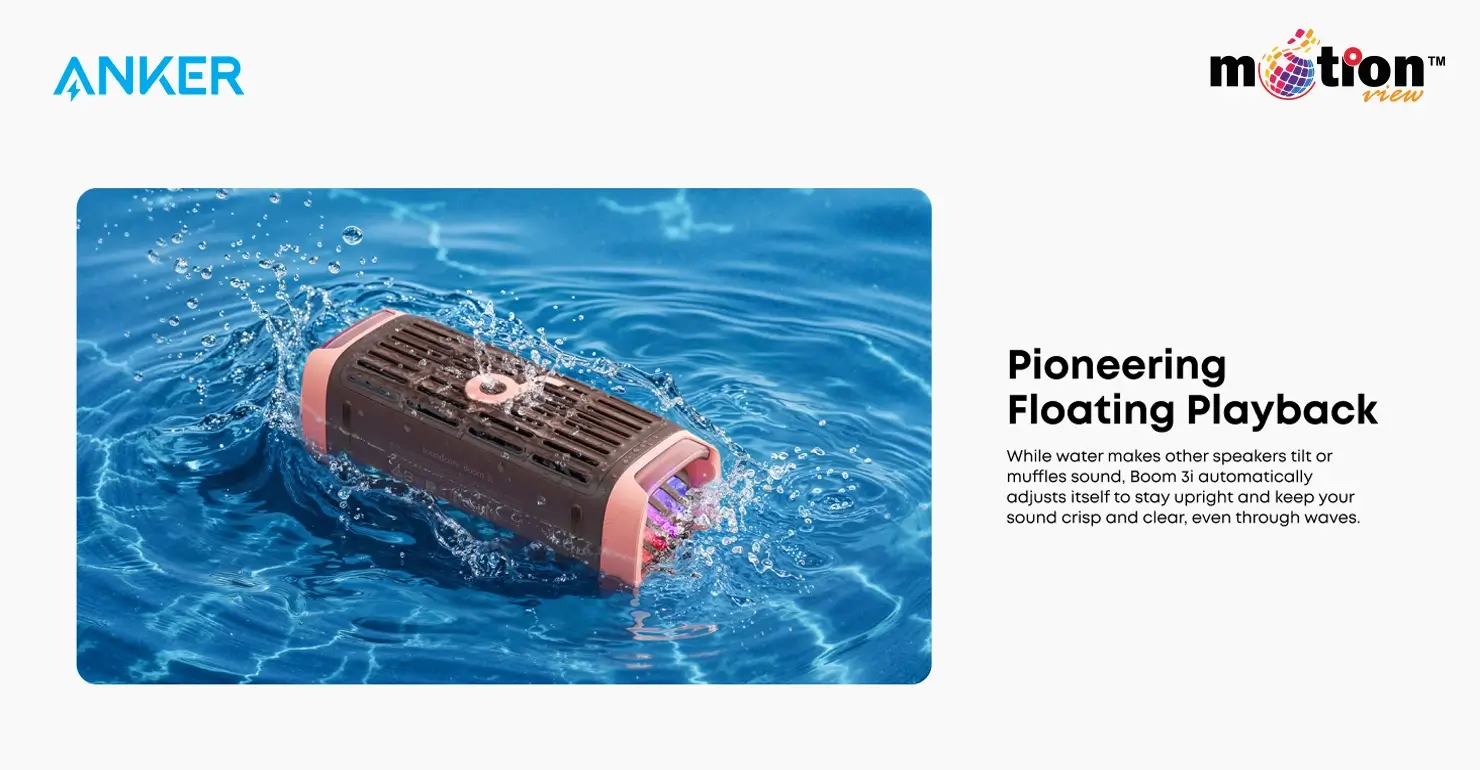 Soundcore Boom 3i Portable Bluetooth Speaker