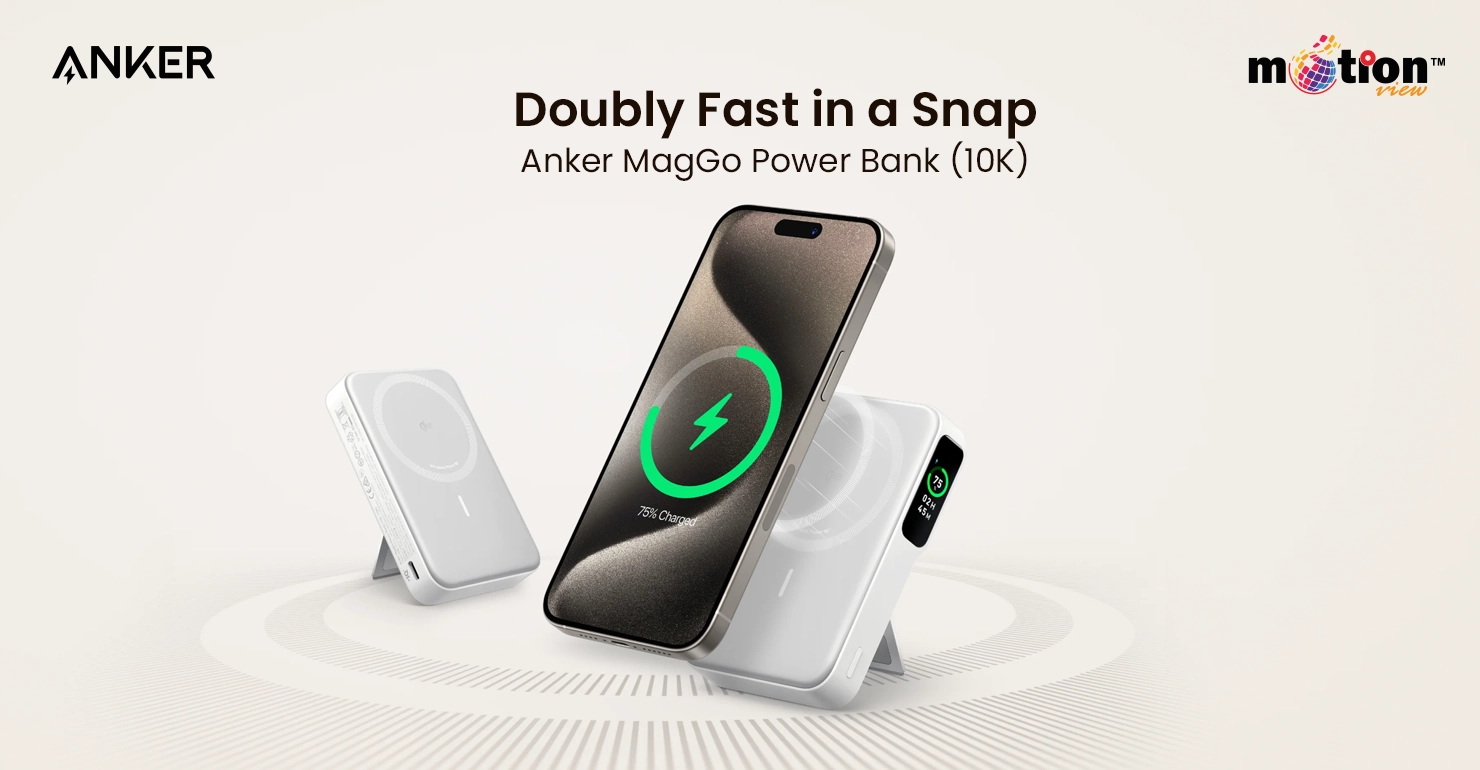 Anker MagGo 10K Magnetic Power Bank black