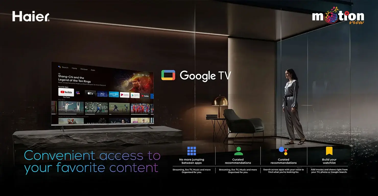 Haier H43P7UX 43 Google TV