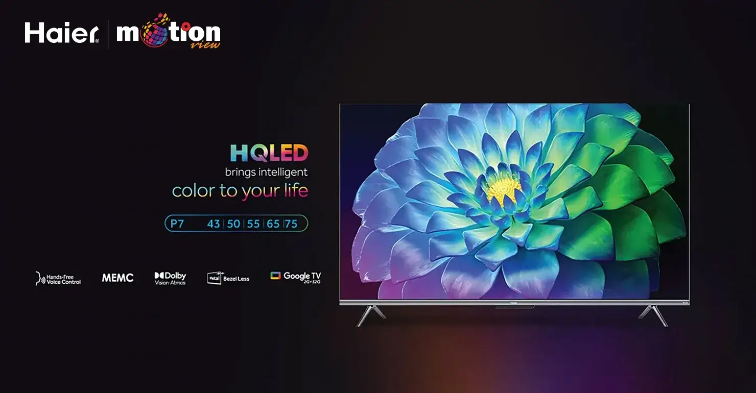 Haier H55P7UX 55 Inch HQLED-4K Google TV