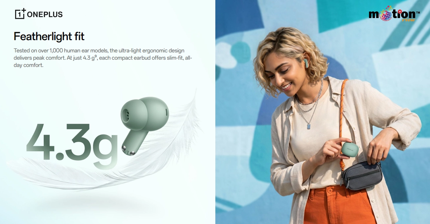 OnePlus Nord Buds 4 only 4.3g