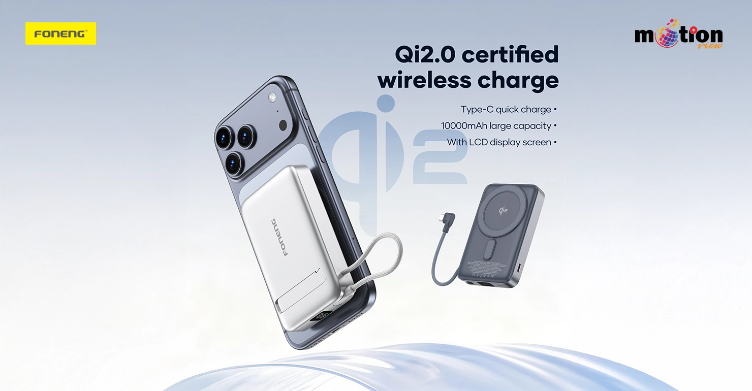 Foneng PX152 10000mAh Qi 2.0 Wireless Power Bank
