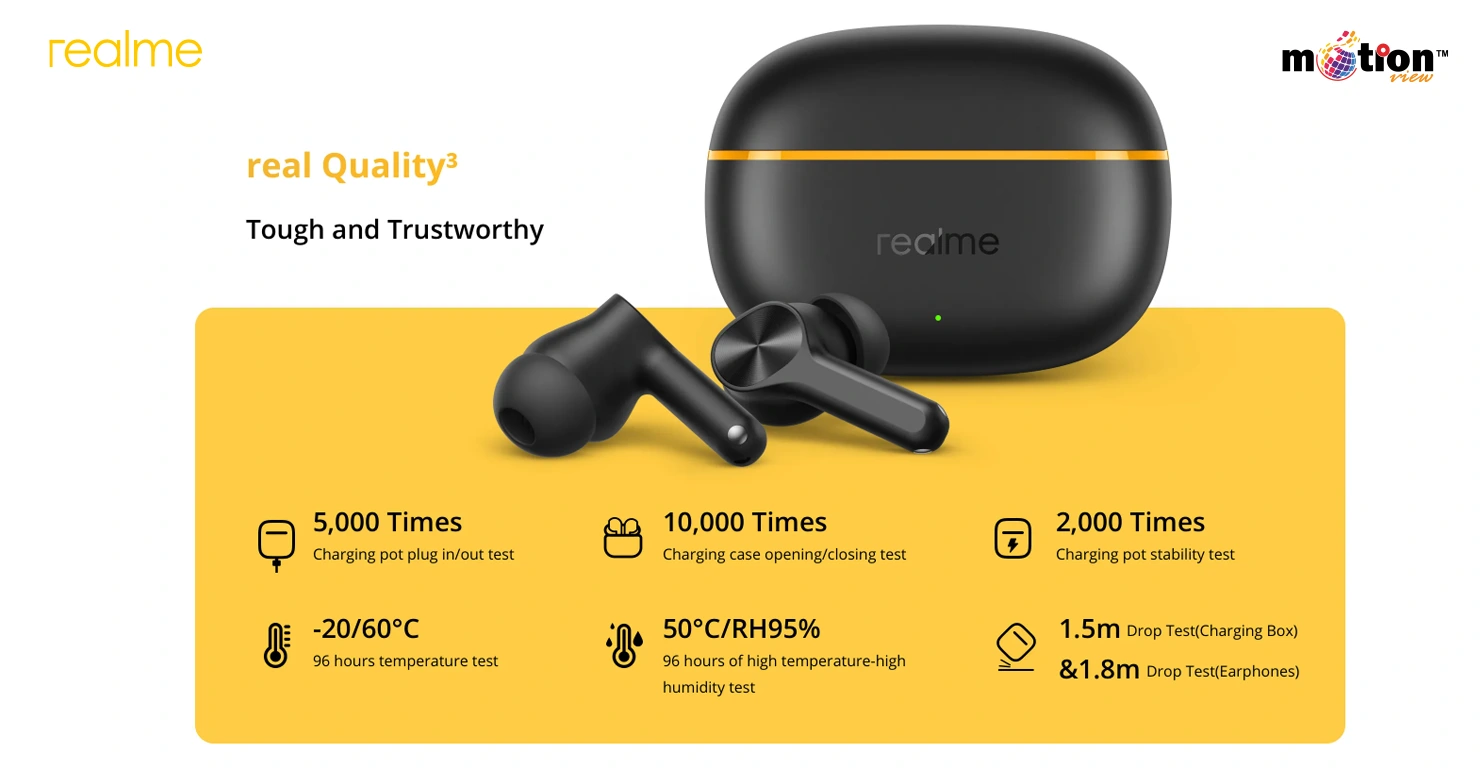 realme Buds T200 Lite TWS Earbuds feature