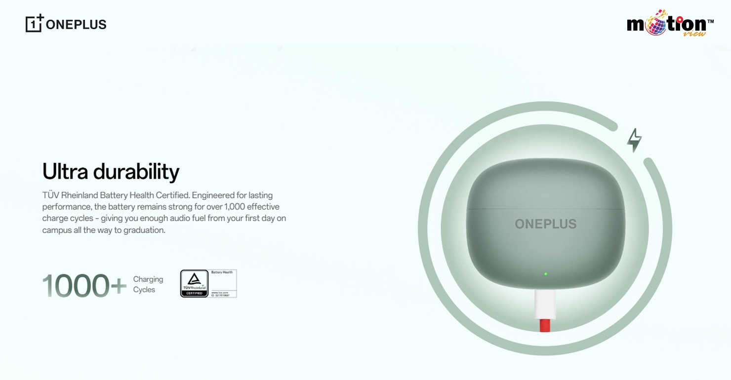 OnePlus Nord Buds 4 long battery cycle