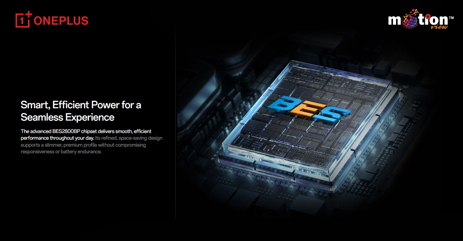 Internal view of the advanced BES2800BP chipset powering the OnePlus Watch Lite for smooth performance.