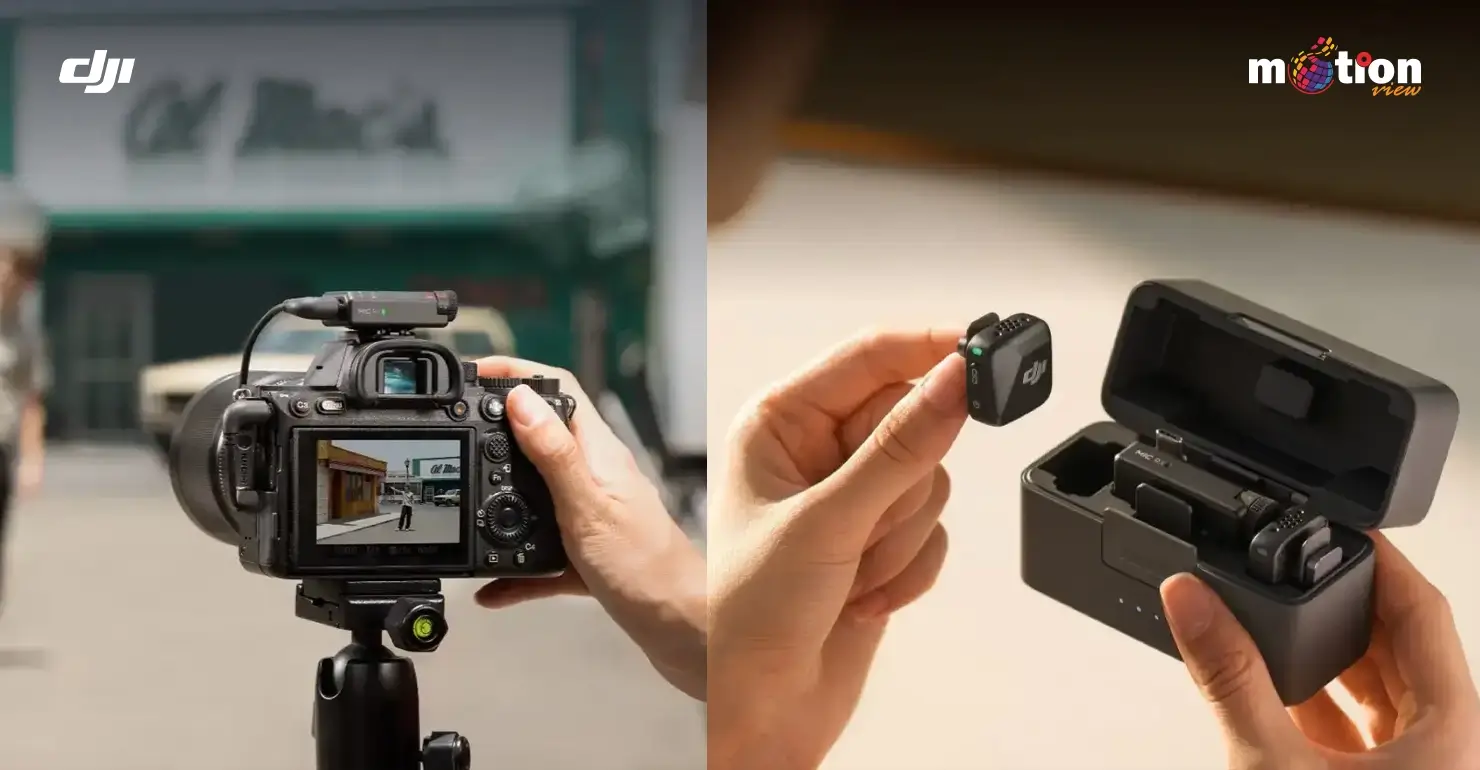 DJI Mic Mini (1 TX + 1 RX) with Transmitter