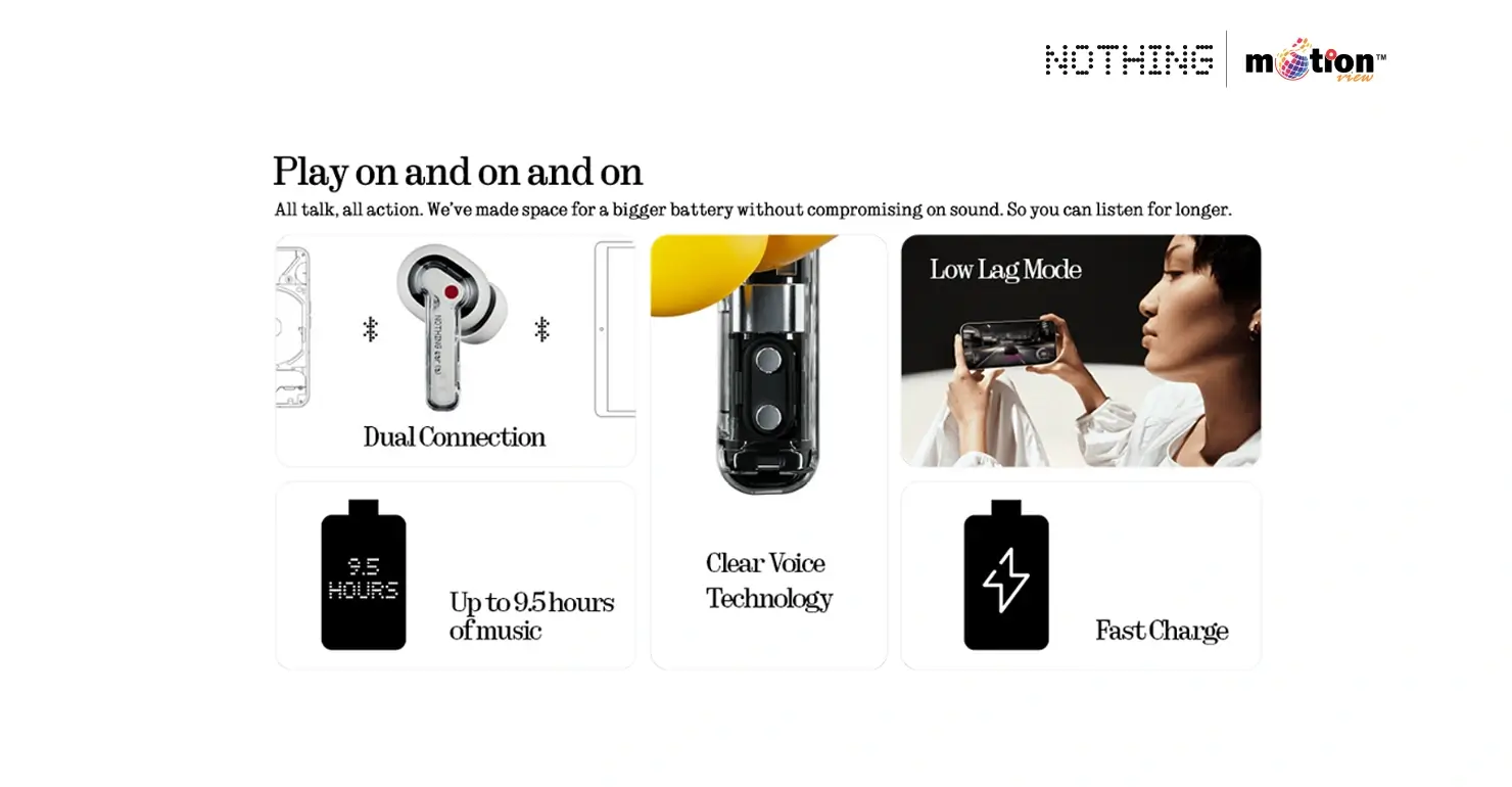 Nothing Ear (a) 45dB Hybrid 