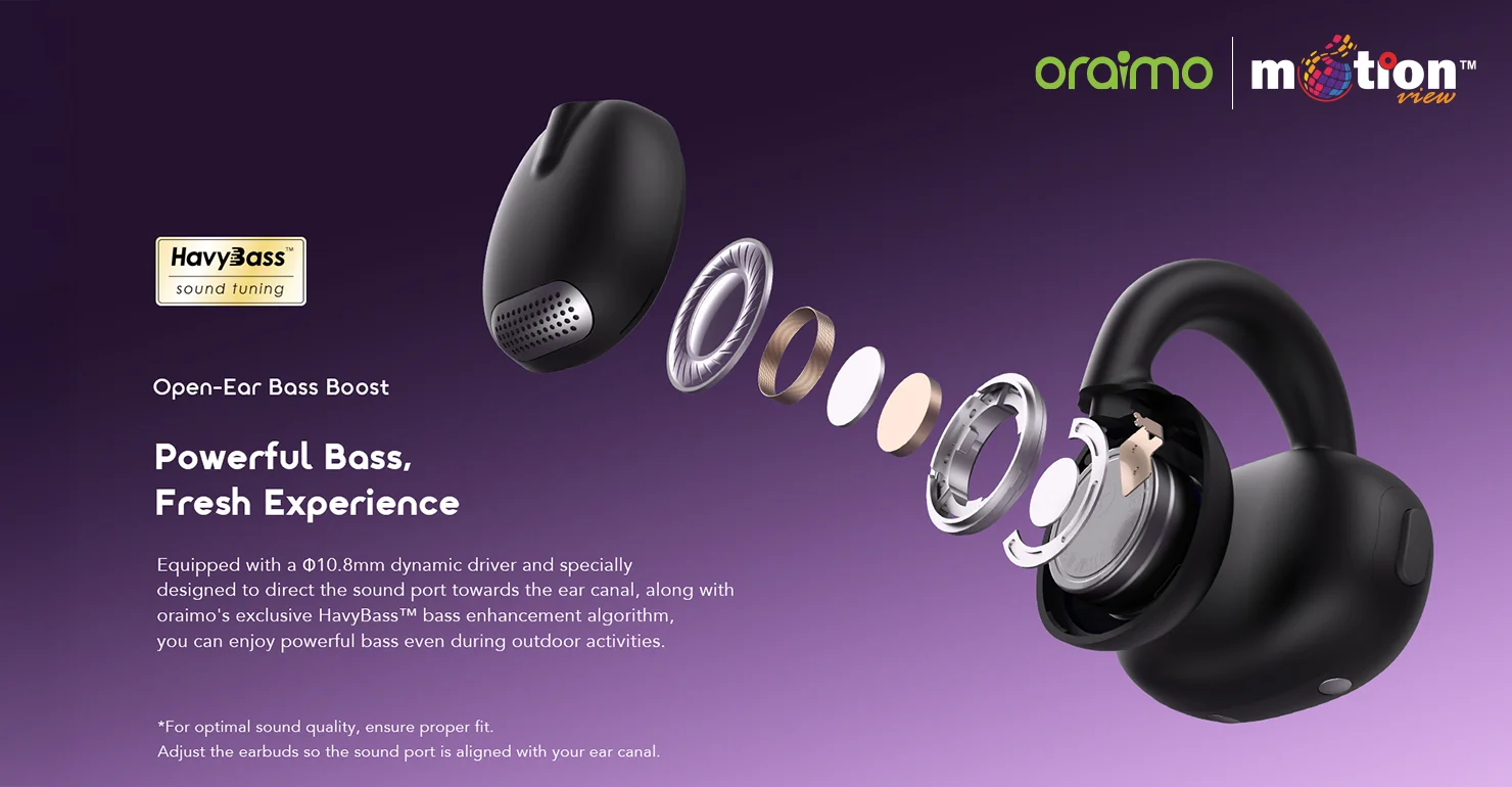 oraimo OPN-373 with powerfull base
