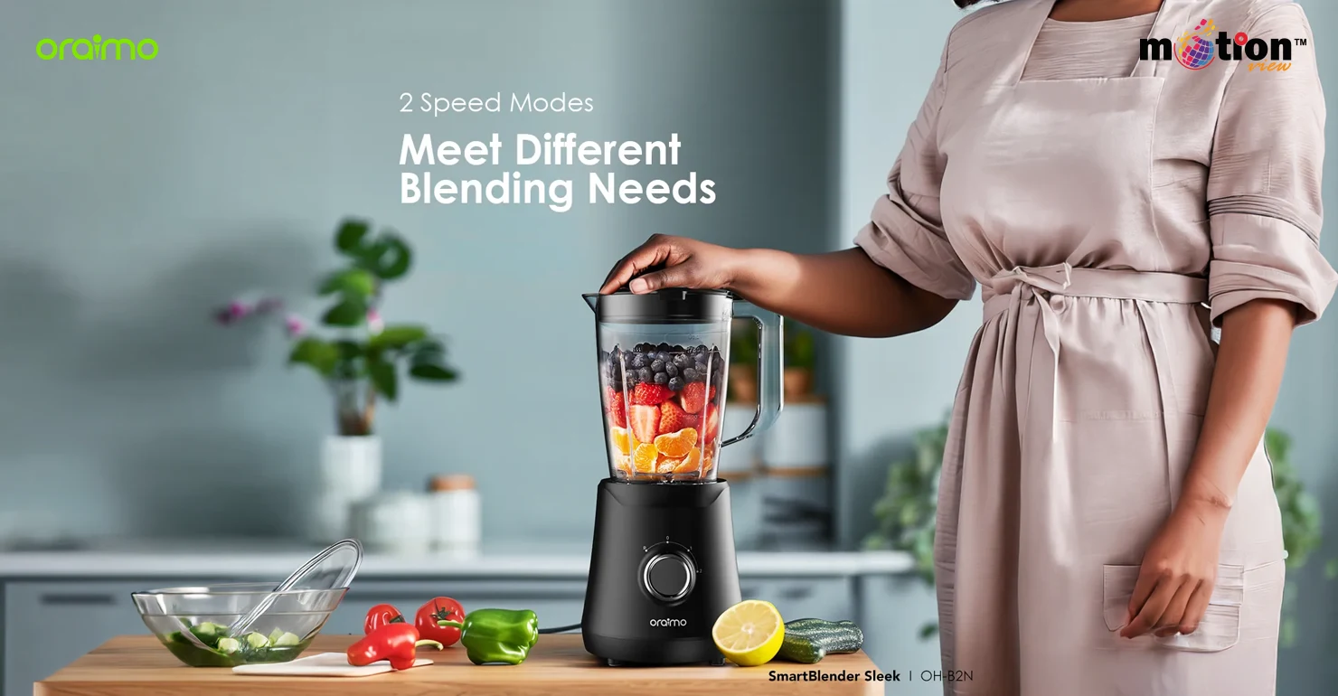 SmartBlender Sleek 1.5L 2 Speeds Blender 500W ( OH-B2N )